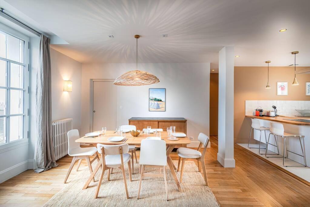 Le Jacaranda-A 2 Min De La Plage, Hyper Centre De Dinard, Vue Mer De La Fenetre Екстер'єр фото