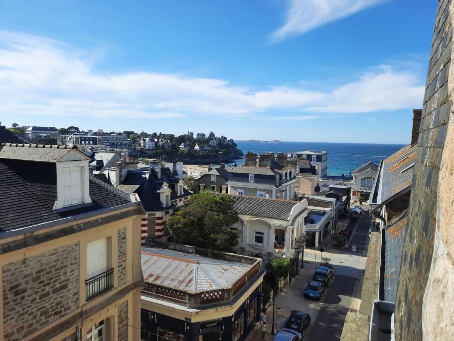 Le Jacaranda-A 2 Min De La Plage, Hyper Centre De Dinard, Vue Mer De La Fenetre Екстер'єр фото